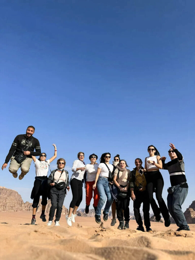 viaggio di gruppo in Giordania, Wadi Rum